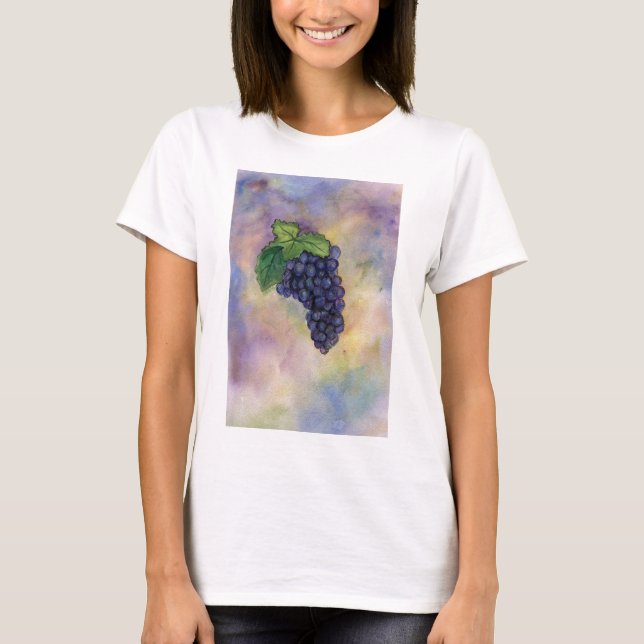 T-shirt Raisins de vin Pinot Noir (Devant)