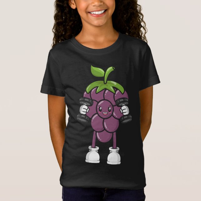 T-Shirt Raisins, Fruit Costume d'entraînement Bodybuilding (Devant)