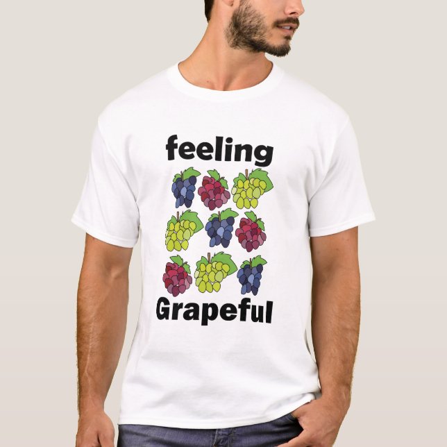 T-shirt Raisins Fruit Sentiment Raisiné Jeu de mots (Devant)
