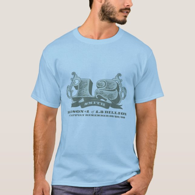 T-shirt Raison #1 de 1,3 milliards (Devant)