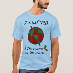 T-shirt Raison axiale d'inclinaison de la saison