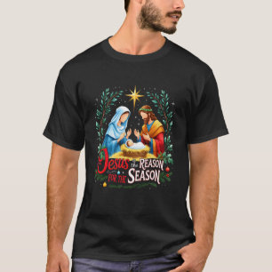T-shirt Raison de Jésus pour la saison de Noël Nativité