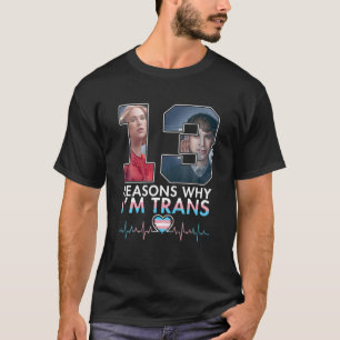 T-shirt Raison pour laquelle je suis fier d'être Transgen