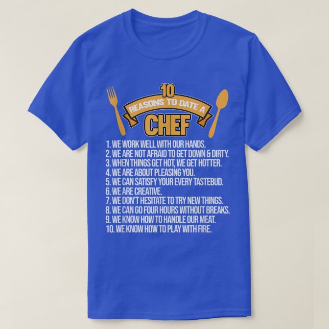 T-shirt Raisons À Ce Jour Chef Cuisinier Cuisine Cuisine C (Design devant)