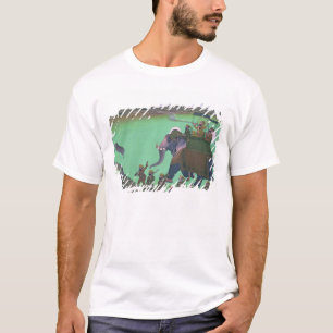 T-shirt Rajah Sarup Singh d'Udaipur, sur une chasse à