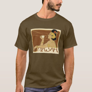 T-shirt Rajah Vintage publicité pour le café - Chemise