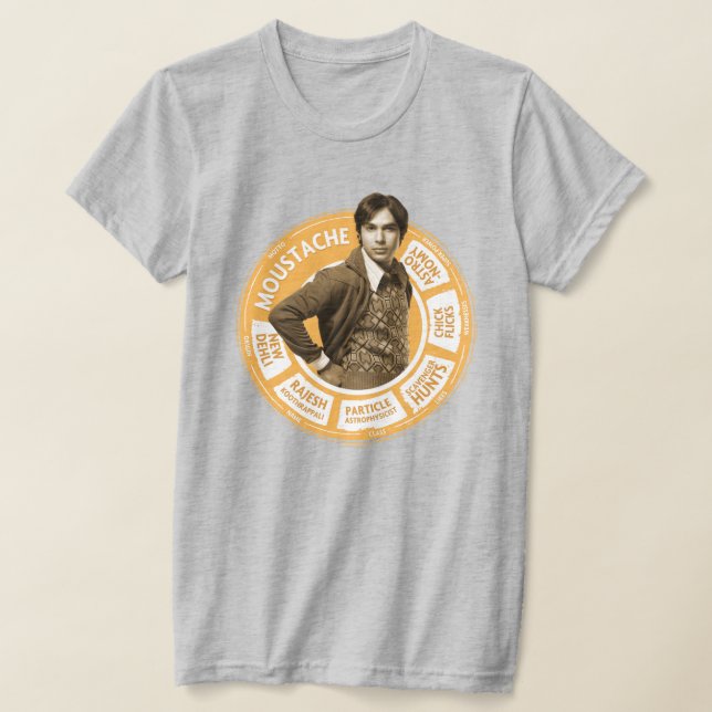 T-shirt Rajesh Info Graphic (Poser)