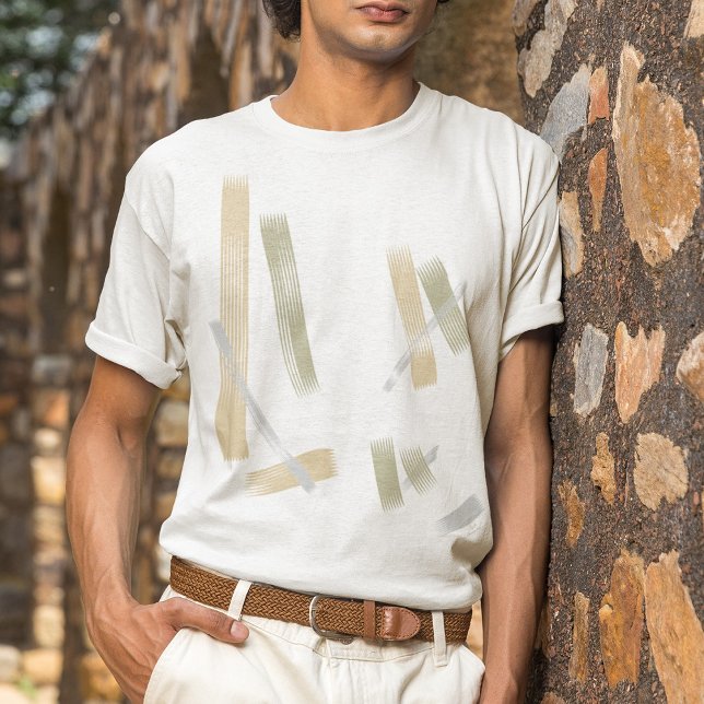 T-shirt Raking Up Abstrait Art T Shirt (Créateur téléchargé)