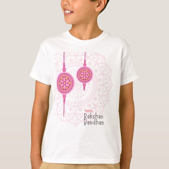 T-shirt Raksha Bandhan pour enfants (Devant)
