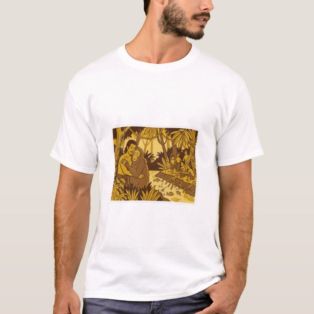 T-shirt Rakup Beliang n'a pas de traduction directe, il se (Devant)
