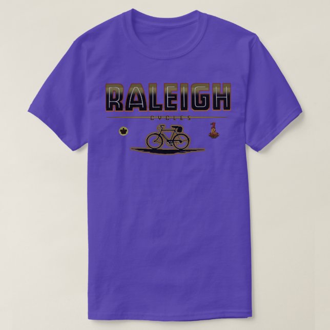 T-shirt Raleigh Cycles Angleterre (Design devant)