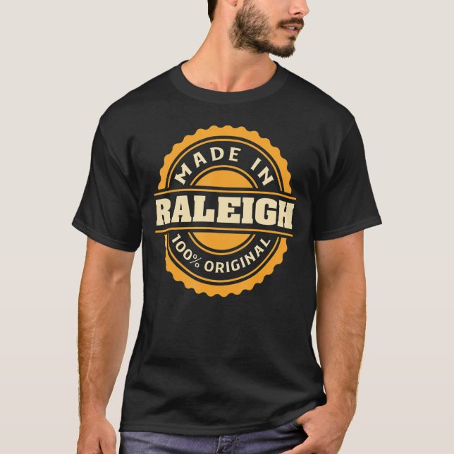 T-shirt Raleigh Hometown (Devant)