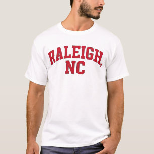 T-shirt Raleigh NC Varsity Block Letter Design - Bold City