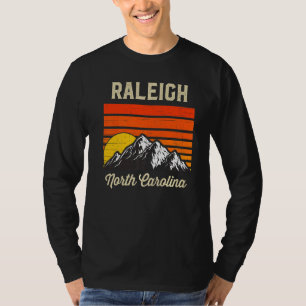 T-shirt Raleigh North Carolina Retro City State Vintage Us