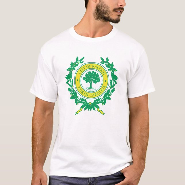 T-shirt Raleigh, phoque de la Caroline du Nord (Devant)