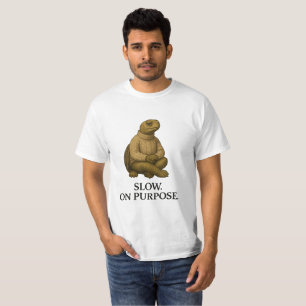 T-SHIRT RALENTIR DANS LE BUT.