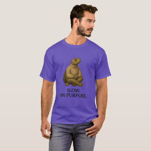 T-SHIRT RALENTIR DANS LE BUT.