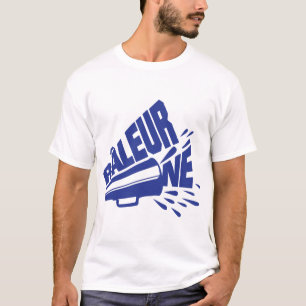 T-shirt raleur ne citation porte voix