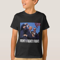 Rally Fight Tee-trump Rally Fight ! Combattez ! Co