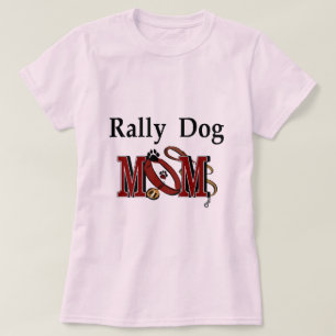 T-shirt Rally Obedience Dog-Mom Cadeaux