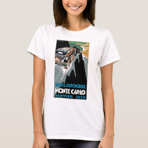 T-shirt Rallye Automobile Monte Carlo