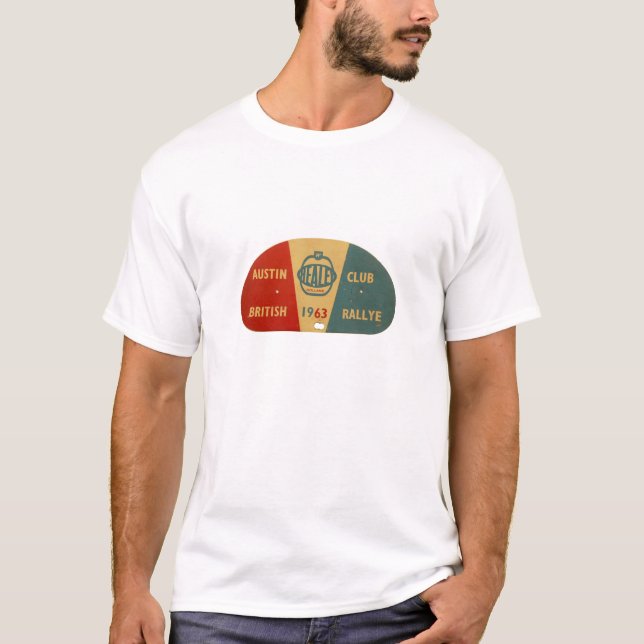 T-shirt Rallye britannique '63 (Devant)