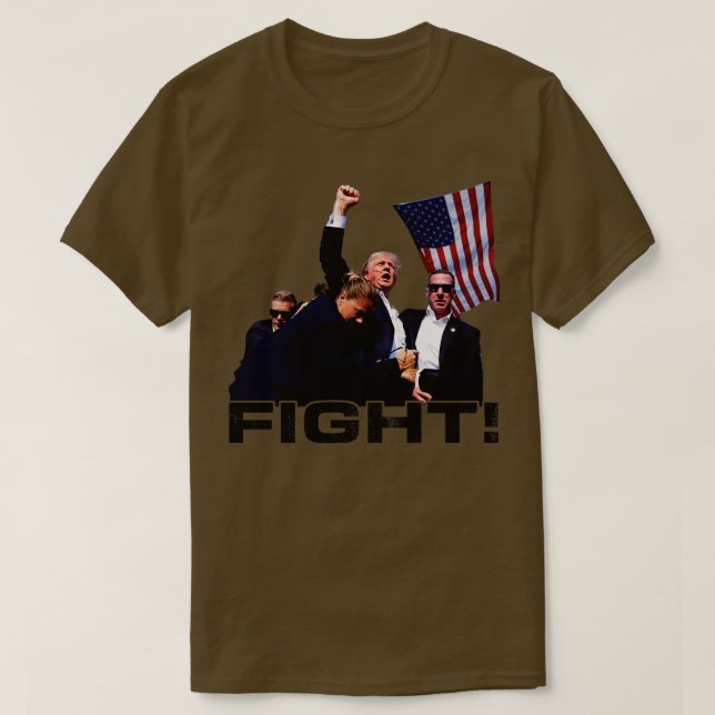 T-shirt Rallye combat combat combat combat 2024 Pennsylvan (Design devant)