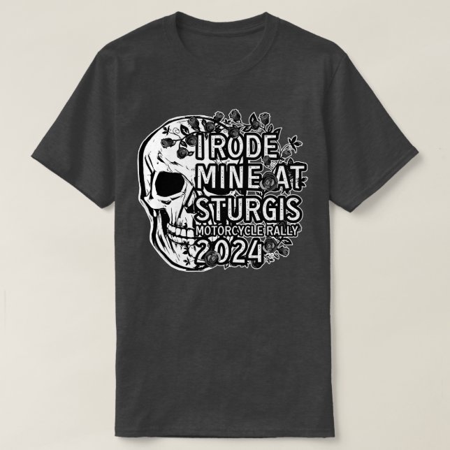 T-shirt Rallye de moto Sturgis 2024 8 (Design devant)
