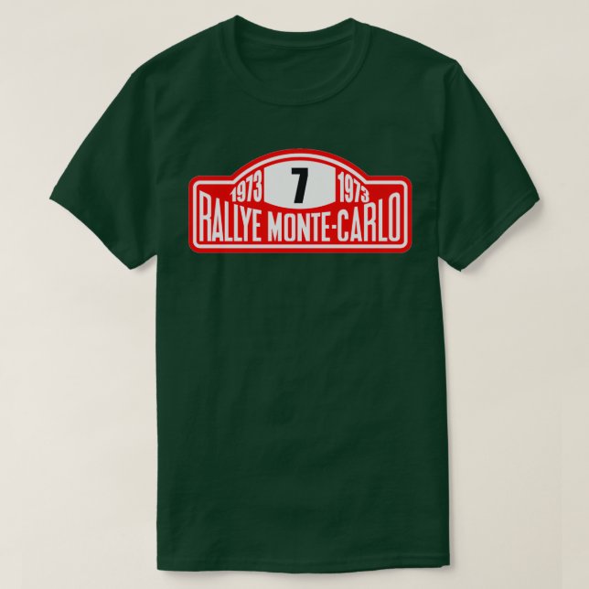 T-shirt Rallye Monte Carlo (Design devant)