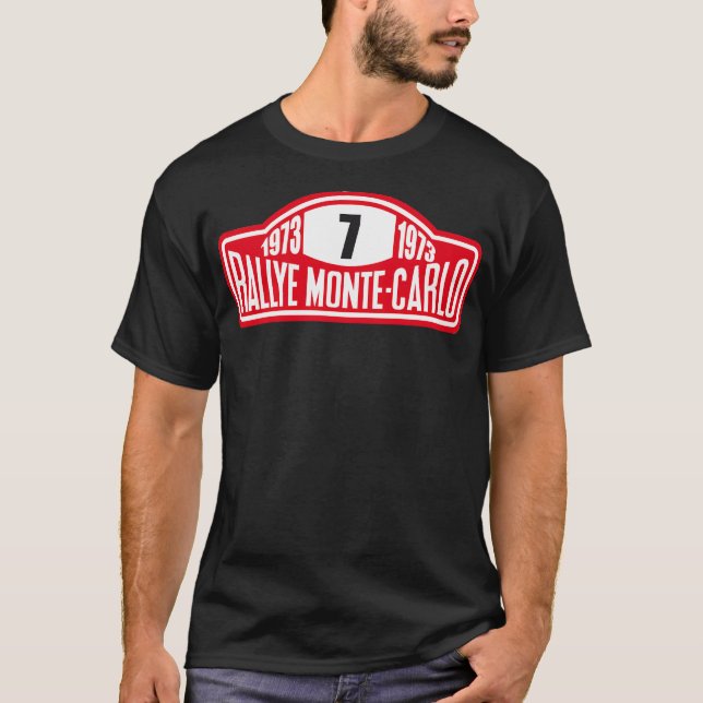 T-shirt Rallye Monte Carlo (Devant)