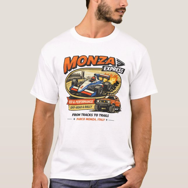 T-shirt Rallye Monza Express (Devant)