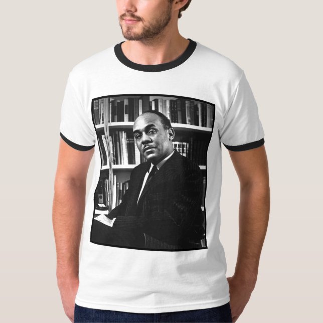 T-shirt Ralph Ellison, auteur d'homme invisible (Devant)