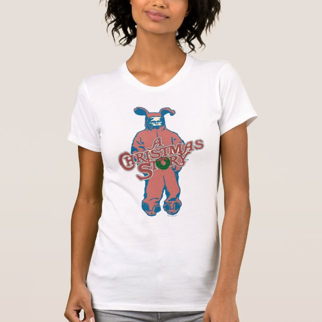 T-shirt Ralphie | Cauchemar rose (Devant)
