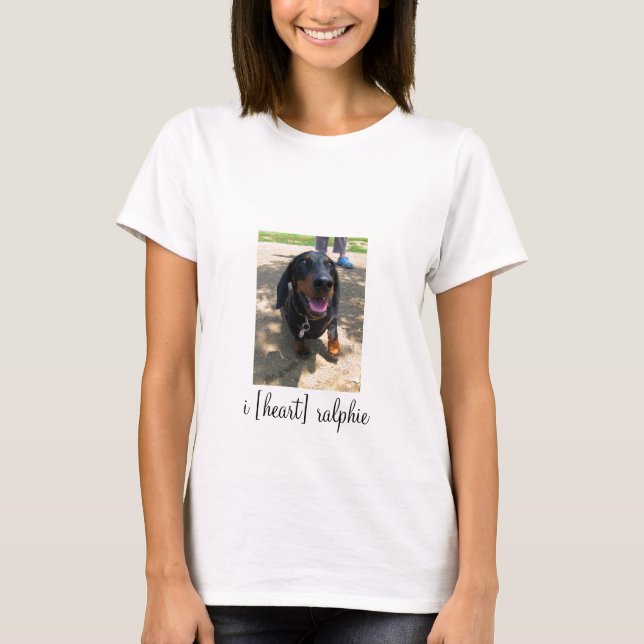T-shirt [ralphie i de coeur] (Devant)