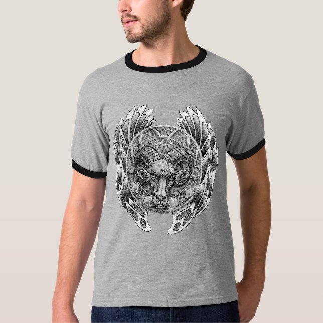 T-shirt RAM païenne (Devant)