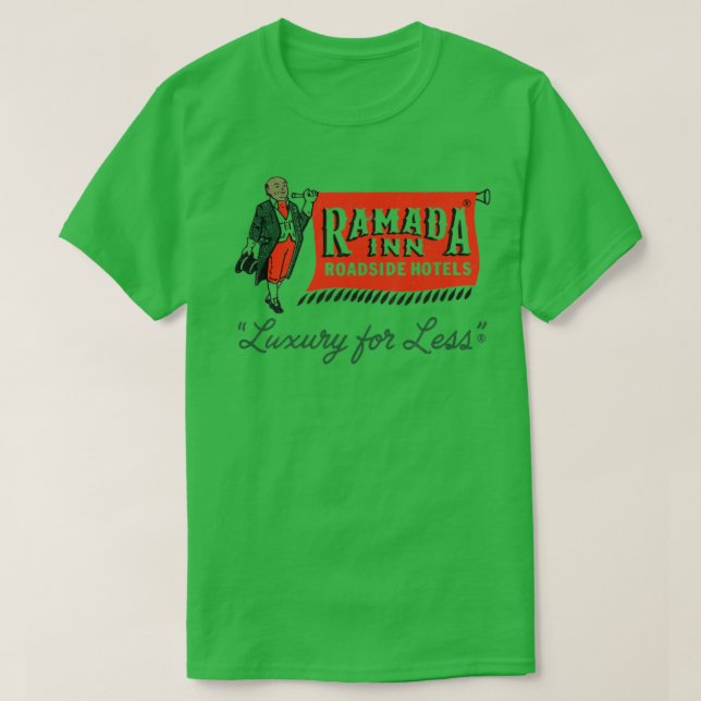 T-shirt Ramada Inn Retro Esthétique Du Mmilieu Du Siècle (Design devant)