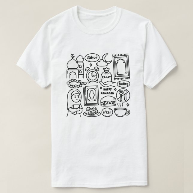 T-shirt Ramadan Kareem (Design devant)