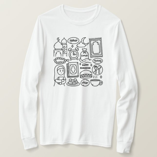 T-shirt Ramadan Kareem (Design devant)