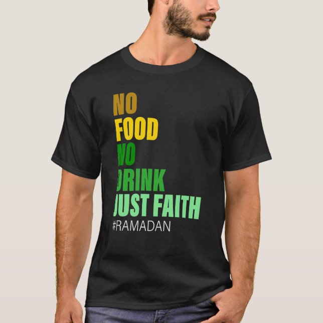 T-shirt Ramadan Kareem 2023 Islamic Fasting Outfit for Men (Devant)