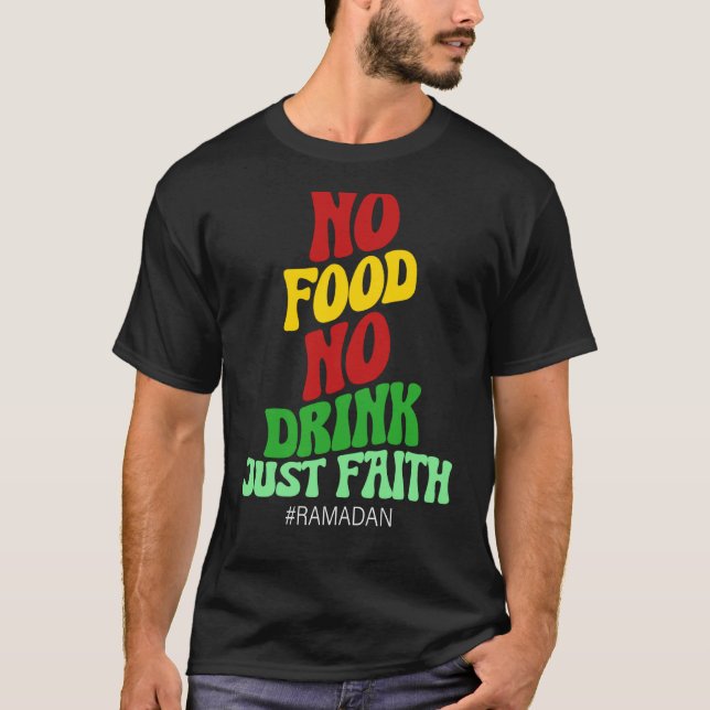 T-shirt Ramadan Kareem 2023 Islamic Fasting Outfit for Men (Devant)