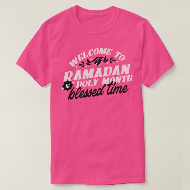 T-shirt Ramadan Kareem Aïd Moubarak Islam musulman 3 (Design devant)