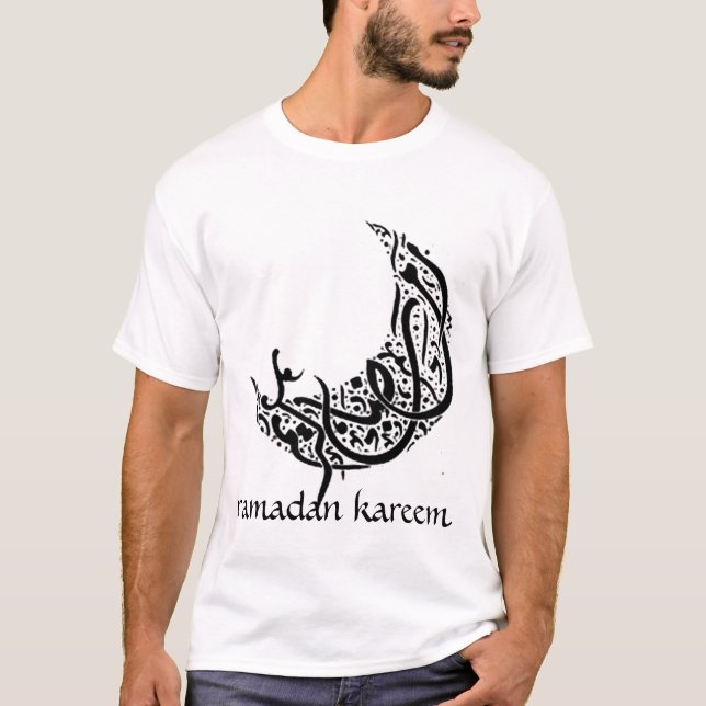 T-shirt Ramadan Kareem (couleurs claires) (Devant)