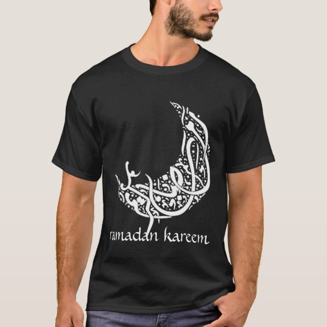 T-shirt Ramadan Kareem (couleurs foncées) (Devant)
