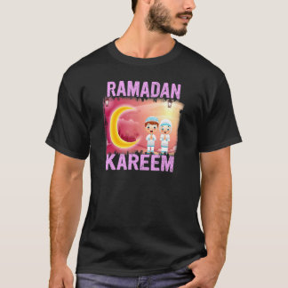 T-shirt Ramadan Kareem Heureux Ramadan musulman Mois saint
