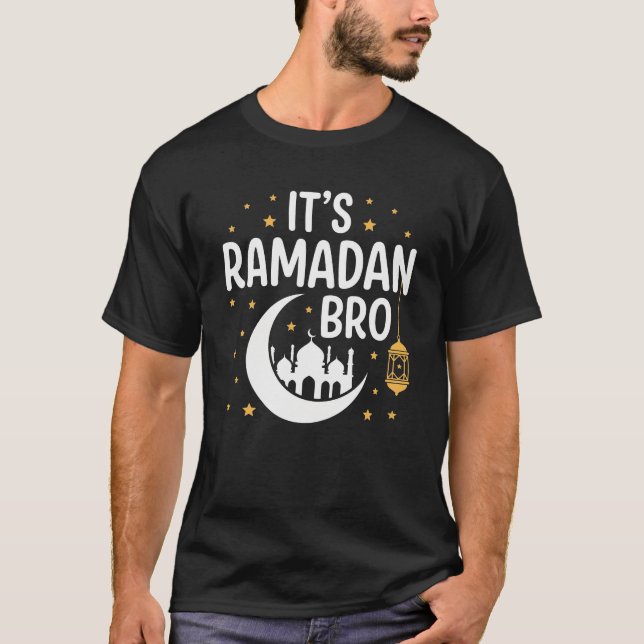 T-shirt Ramadan Kareem Muslim Fasting Month Eid 2026 (Devant)