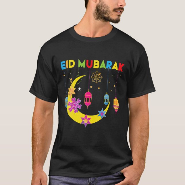 T-shirt Ramadan Kareem Musulmans Fête de l'Aïd Moubarak 20 (Devant)