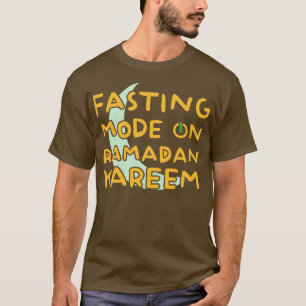 T-shirt Ramadan Mode Jeûne Sur Happy Ramadan Musulmans H