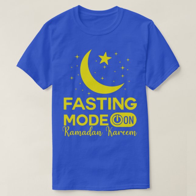T-shirt Ramadan Mode Jeûne Sur Happy Ramadan Musulmans H (Design devant)