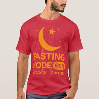 T-shirt Ramadan Mode Jeûne Sur Happy Ramadan Musulmans H