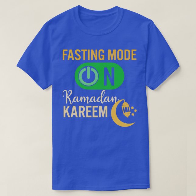 T-shirt Ramadan Mode Jeûne Sur Happy Ramadan Musulmans H (Design devant)